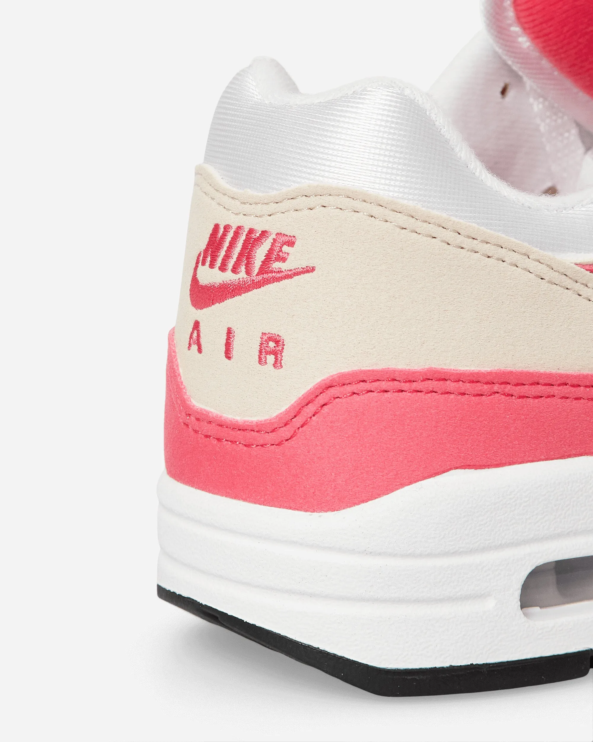 WMNS Air Max 1 Sneakers White / Aster Pink / Light Orewood Brown