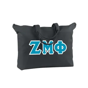 Zeta Mu Phi Shoulder Bag - BE009 - TWILL